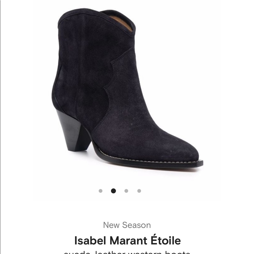 Isabel Marant Etoile Suede Leather Boots